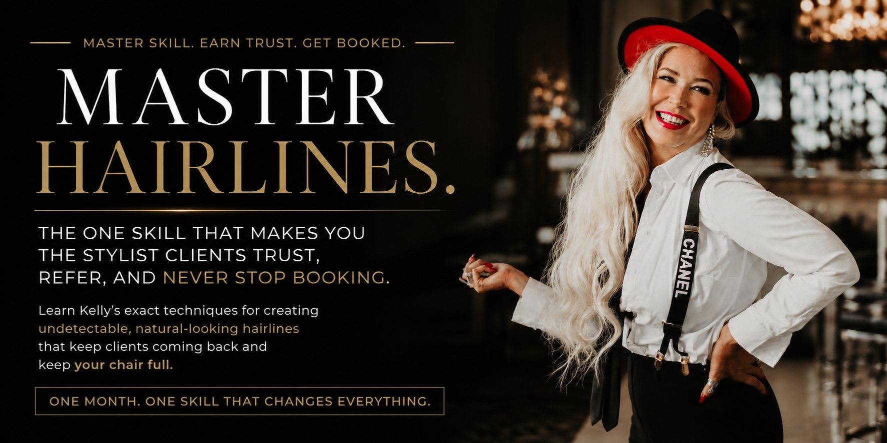 Master Hairlines with Kelly Maxwell