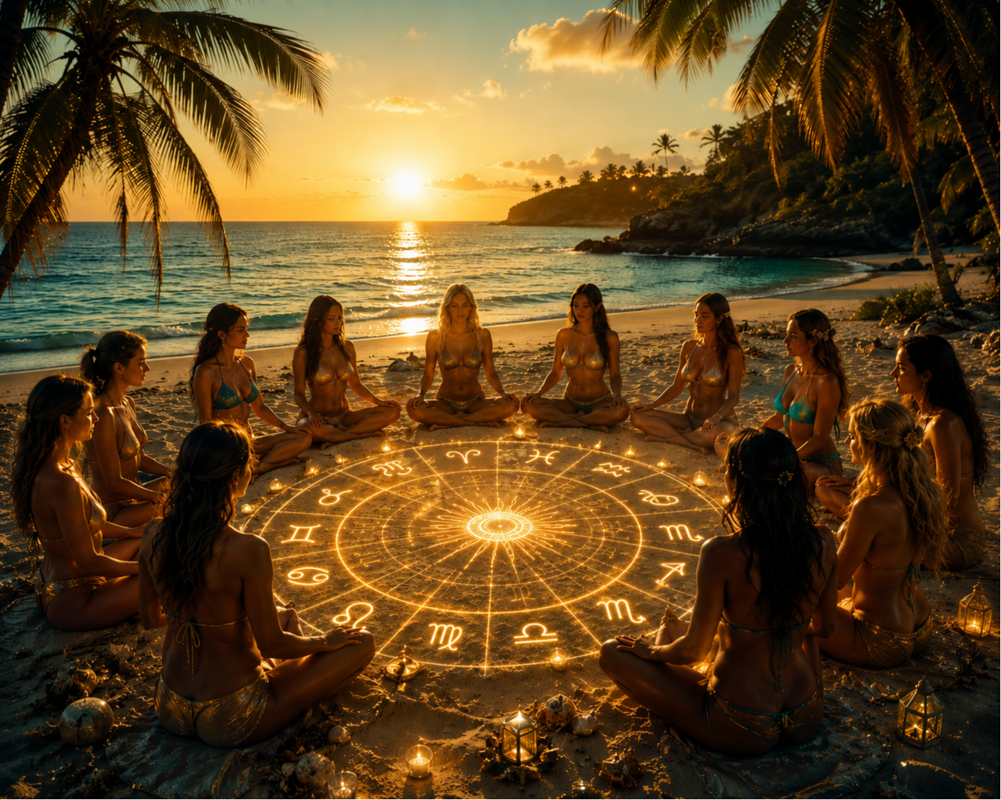 The welcome gift: the book and printed natal chart styled together