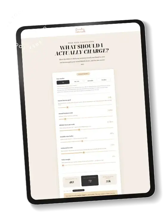 The free Pricing Calculator