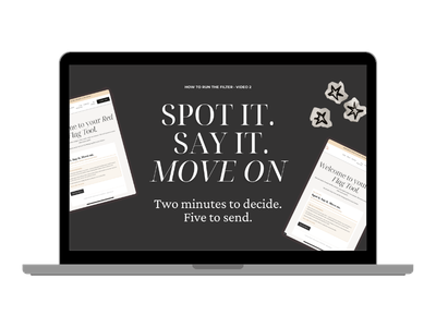 Video 2: How To Run The Filter And Send The Reply