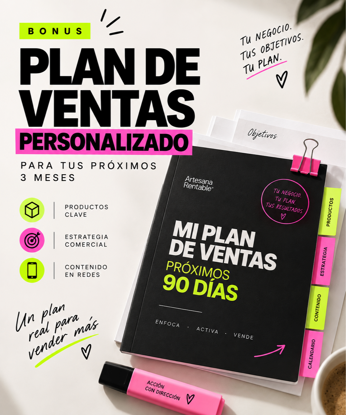 Plan de Ventas Personalizado para los próximos 90 días