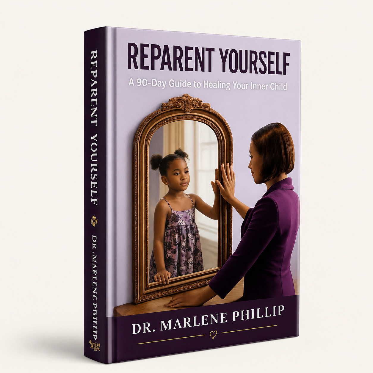 Reparent Yourself hardcover book mockup