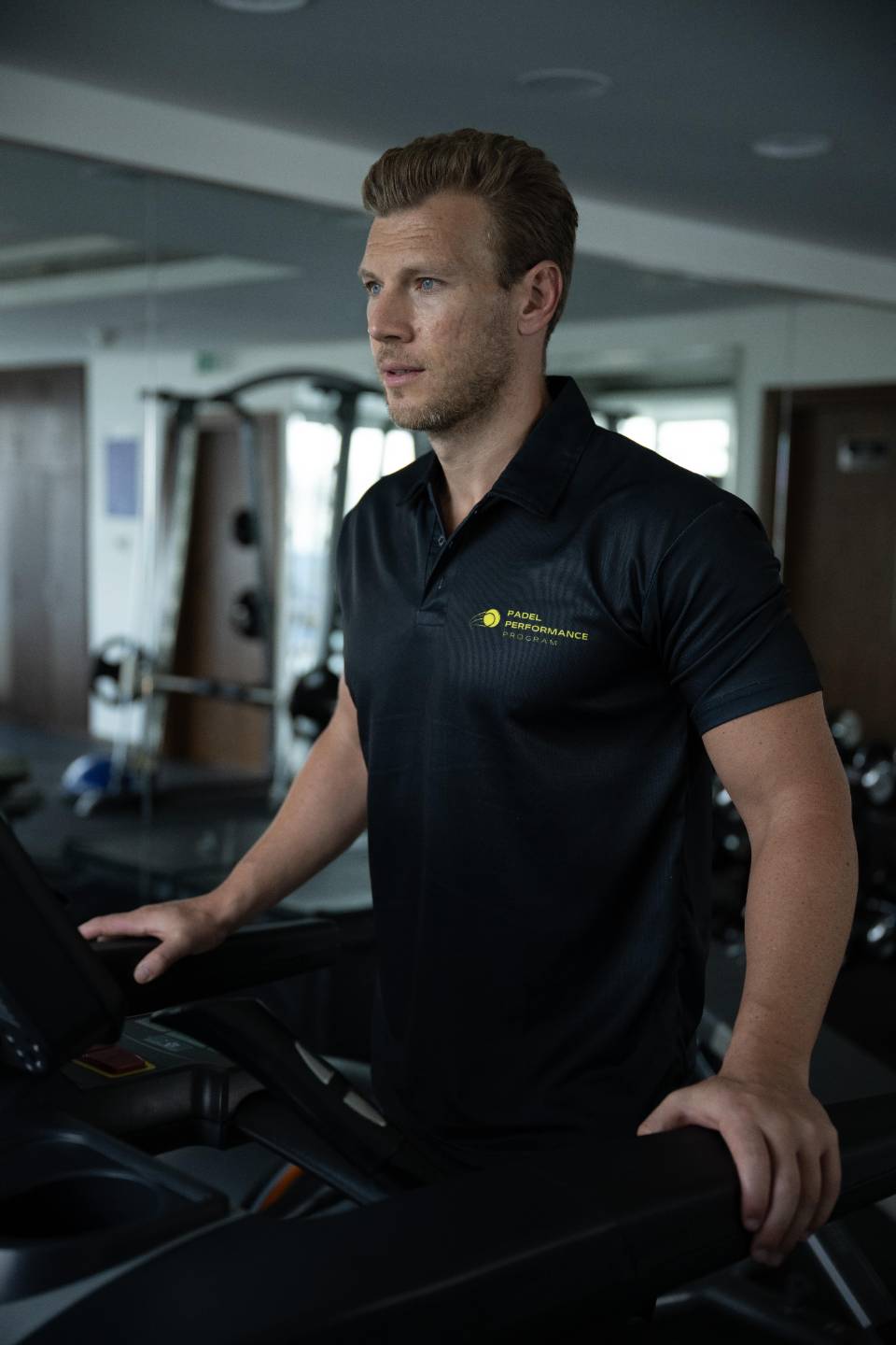 Andrew Nicholson, padel strength and movement coach, Dubai