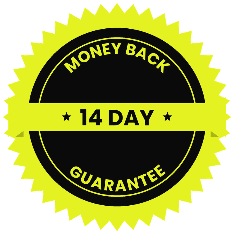 14-day money-back guarantee
