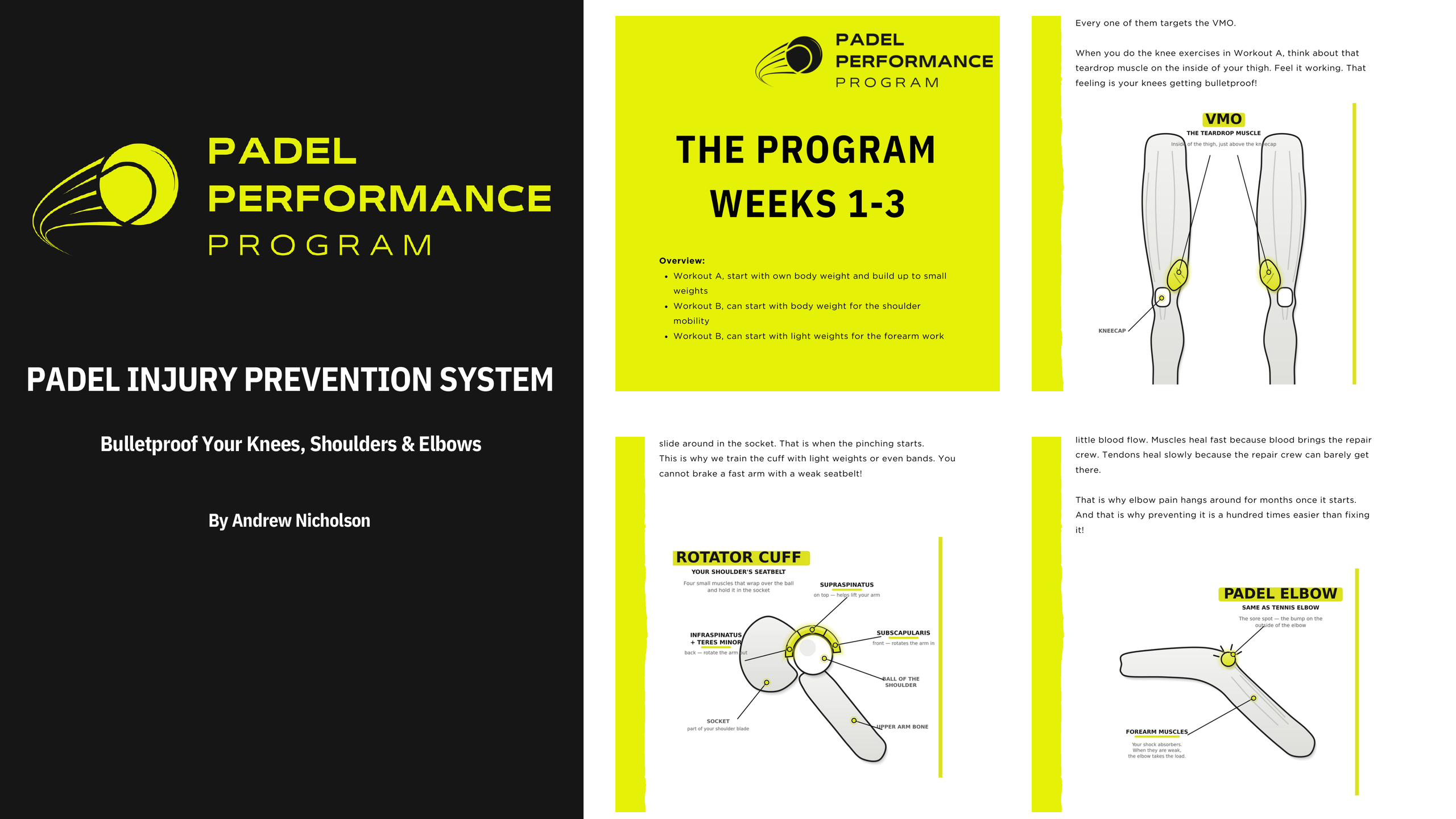 Padel Injury Prevention System - 61 page PDF