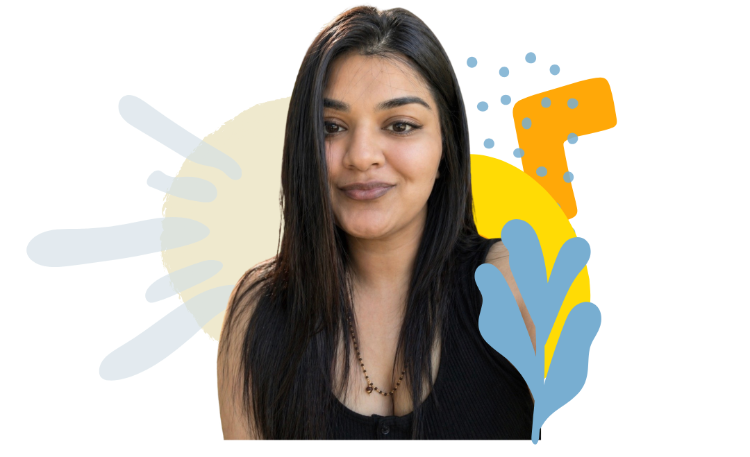 A picture of Asian Australian registered psychologist, Dhiya Patel