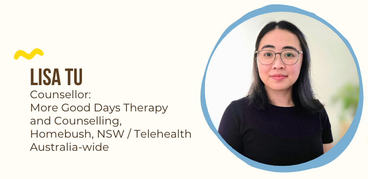 Asian Australian Counsellor Lisa Tu