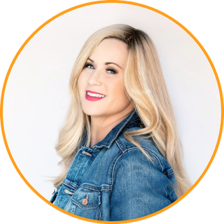Professional coach sharing her experience with heart-centered coach education.
