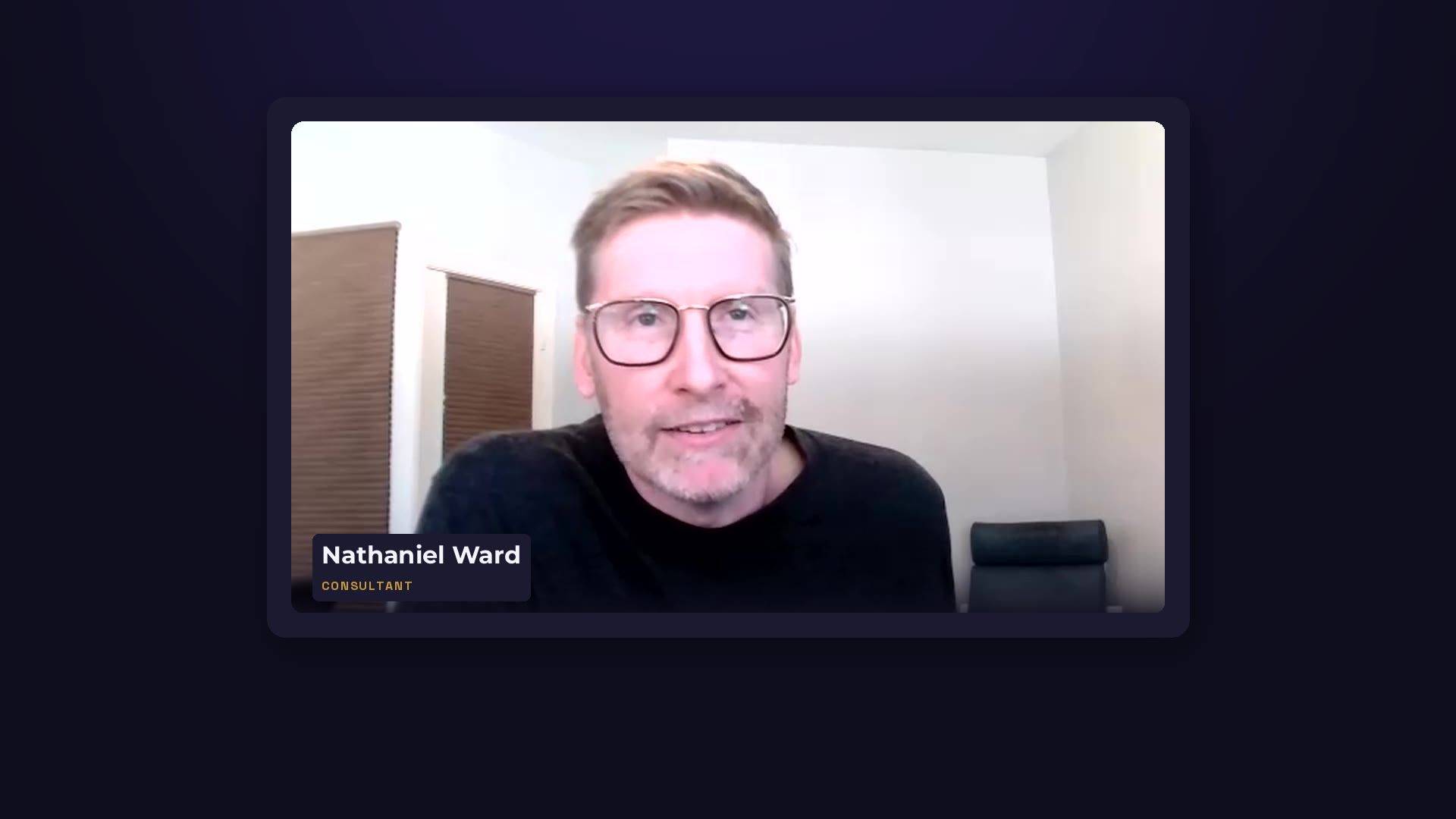 Nathaniel Ward, Career Evolved client