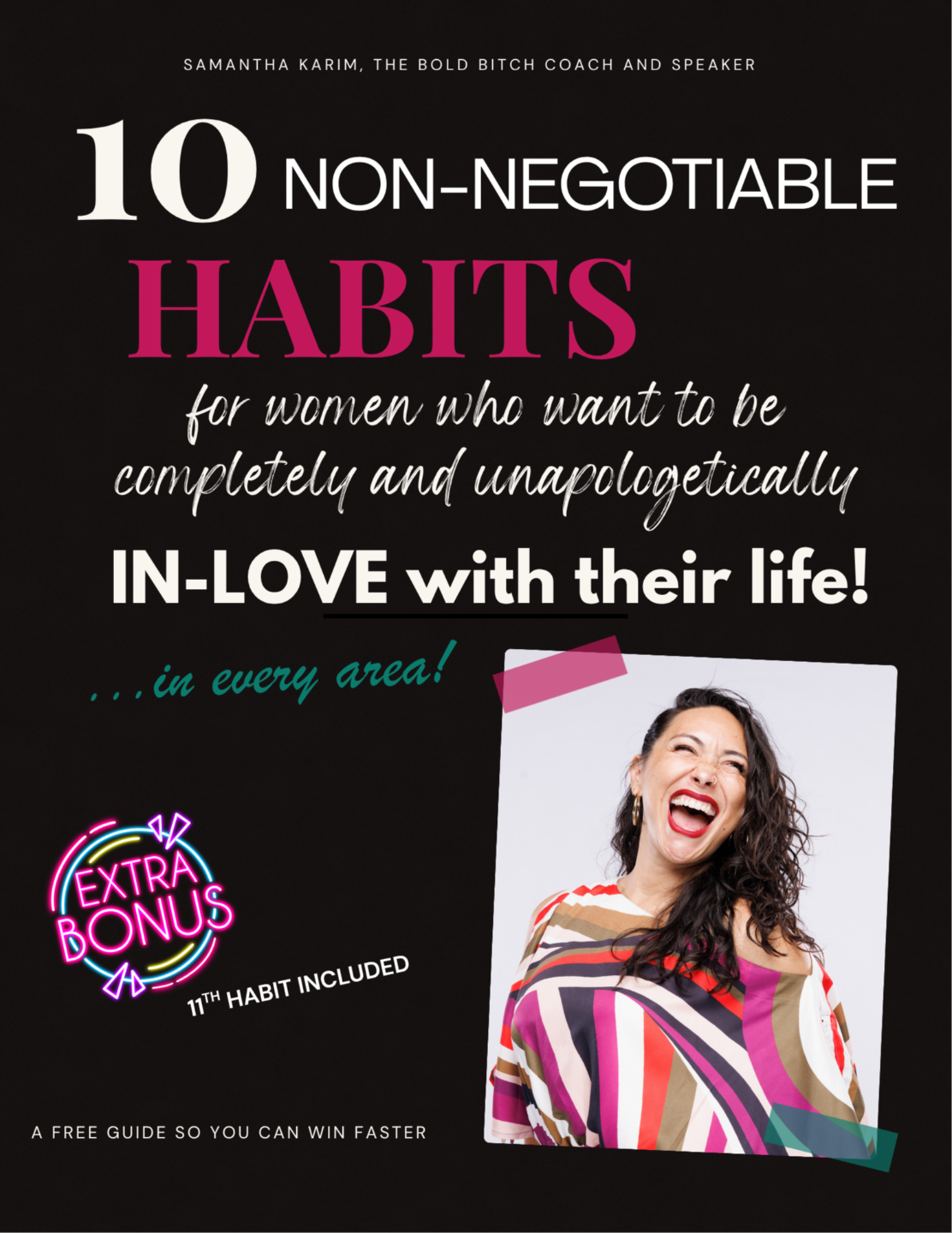 10 Non-Negotiable Habits guide cover