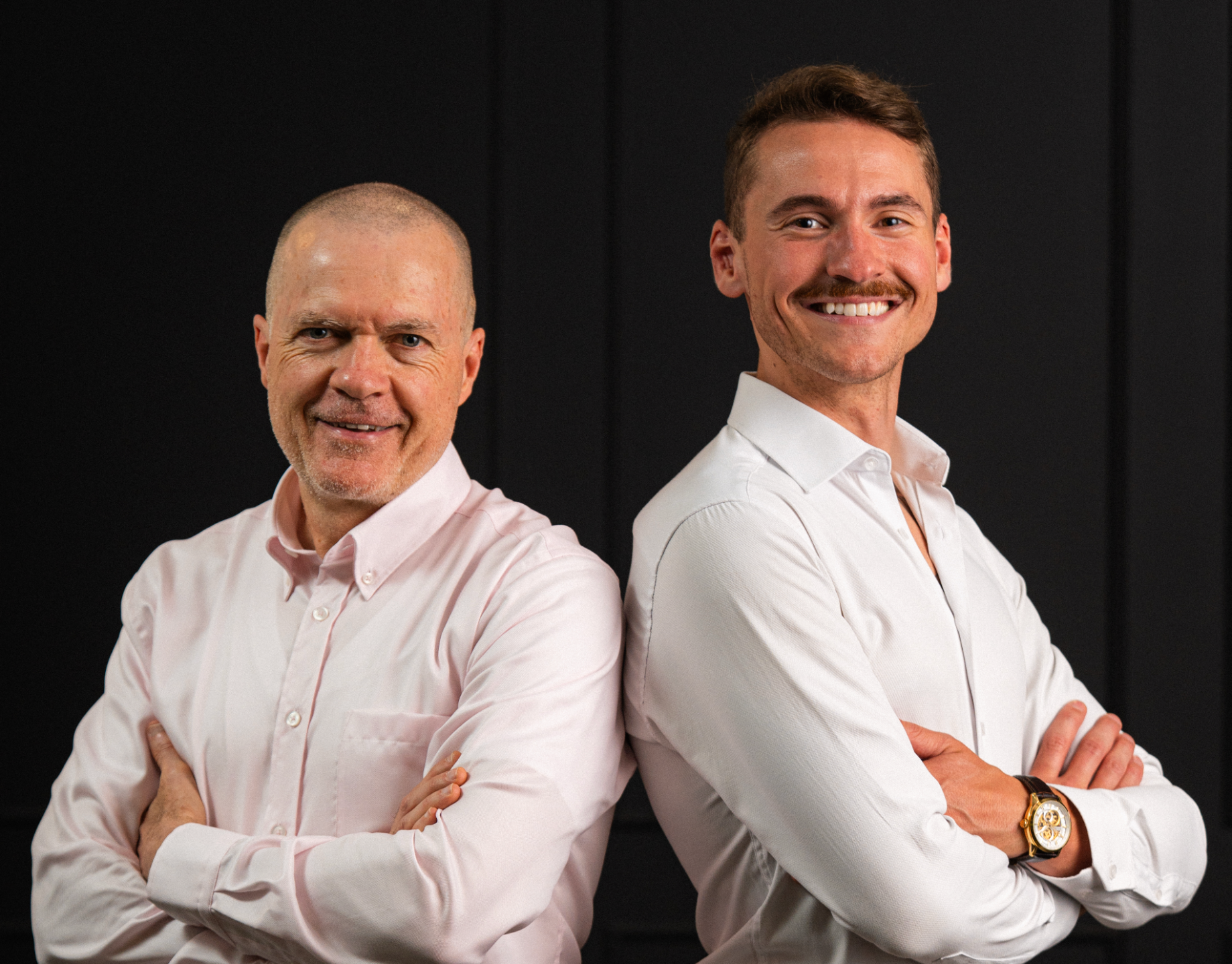 Patrice Ouellet et Isaac Martin, coachs de La Cordée 48H