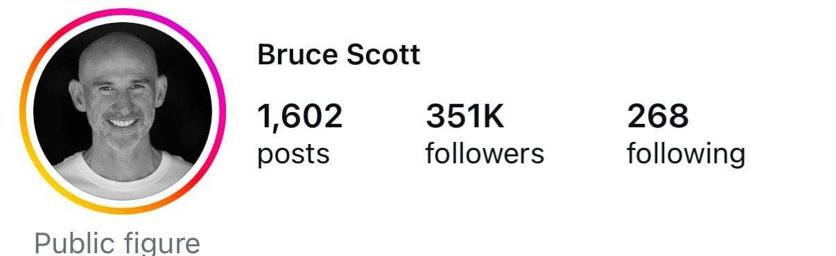 Bruce Scott on Instagram