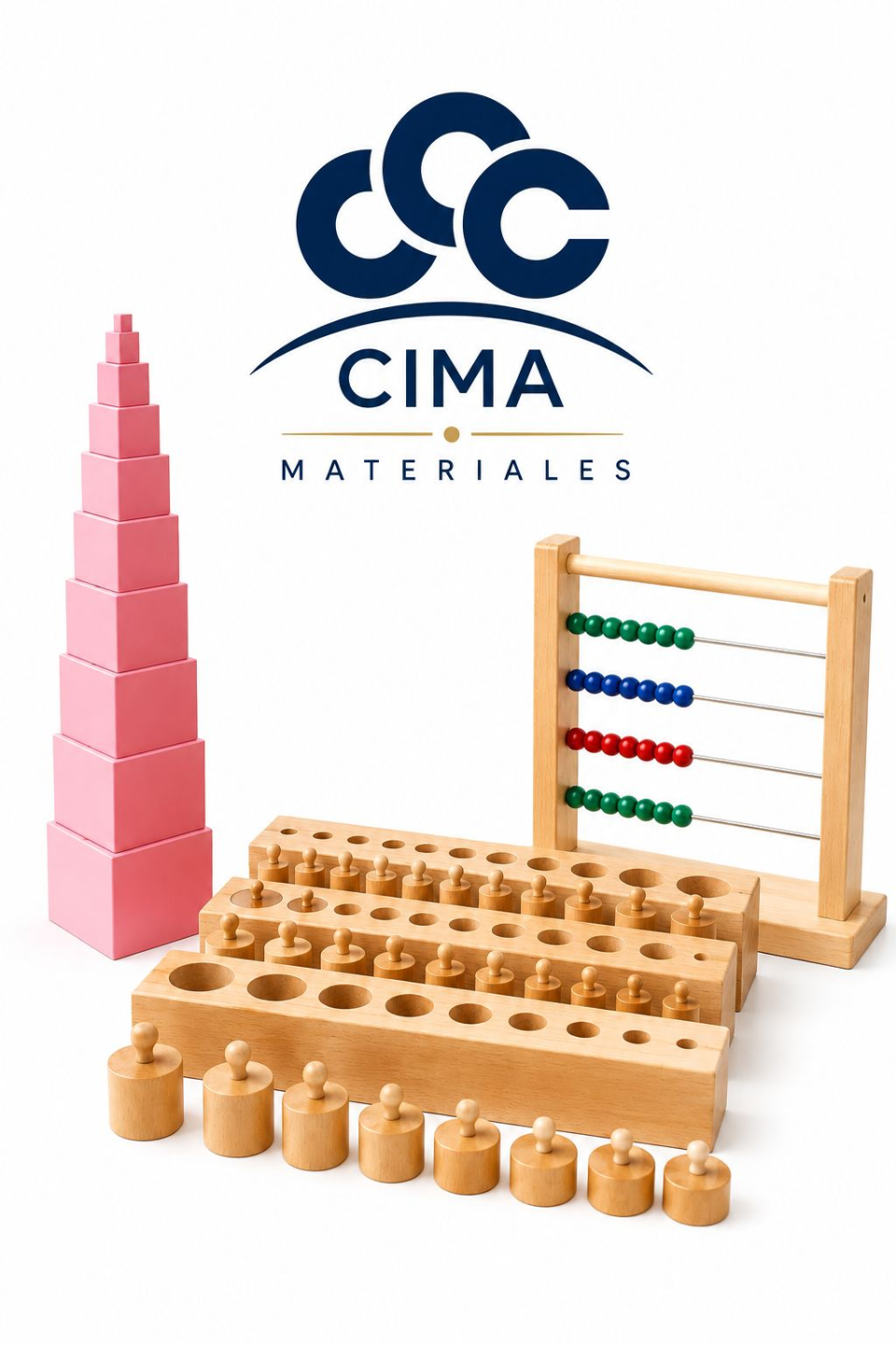 Materiales Montessori CIMA para Casa de Niños de 3 a 6 años