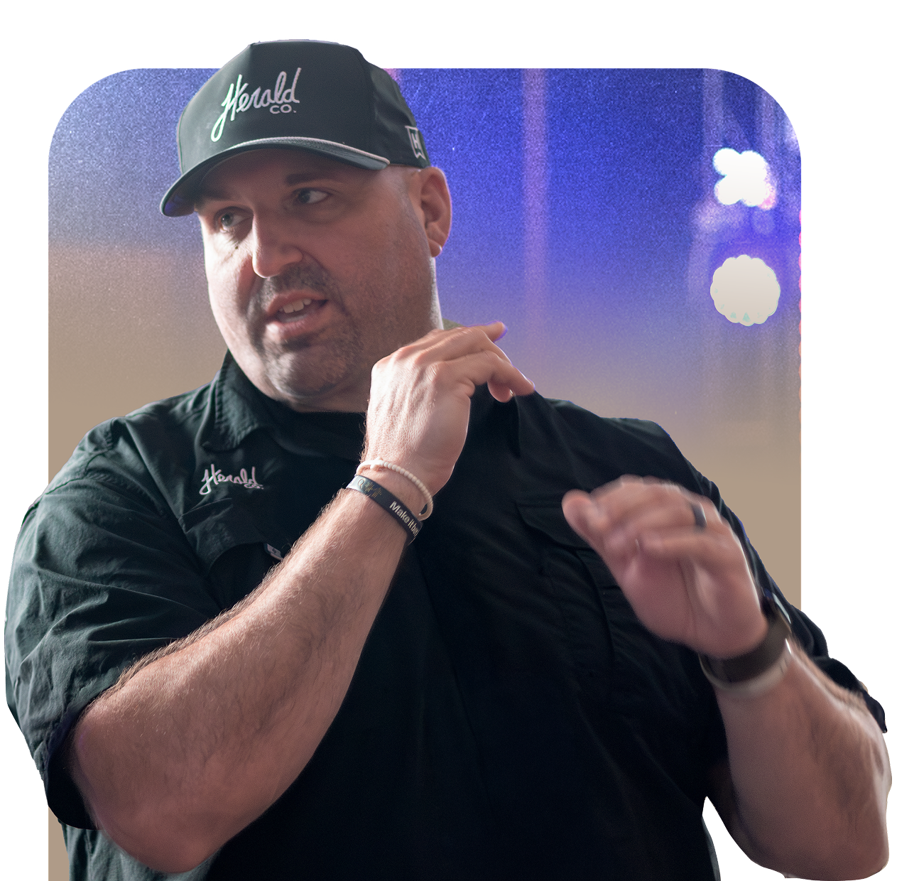 Trey Sheneman, founder of Herald