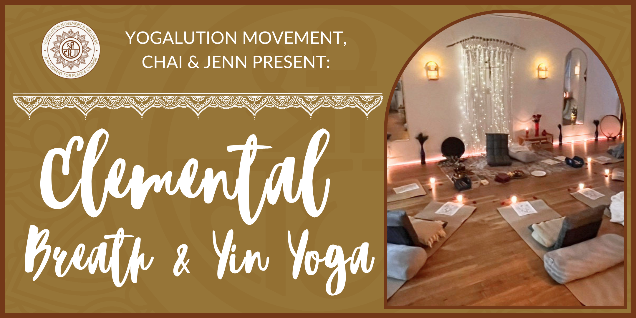 Yogalution Movement Event Flyer Details
