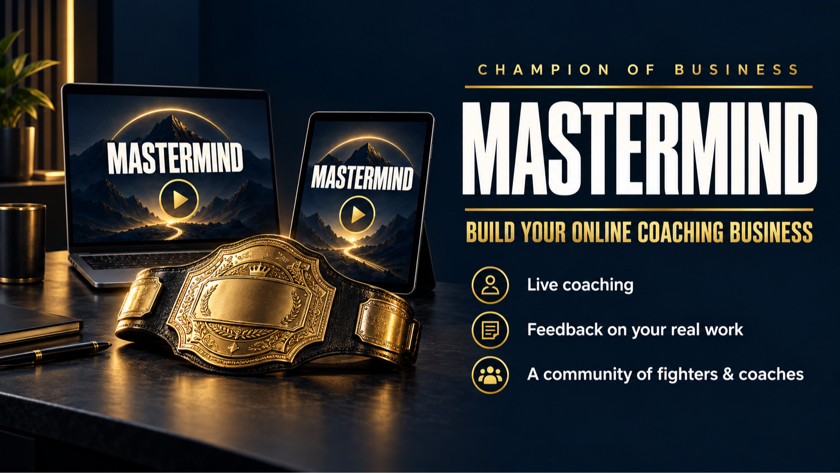 Champion of Business Mastermind