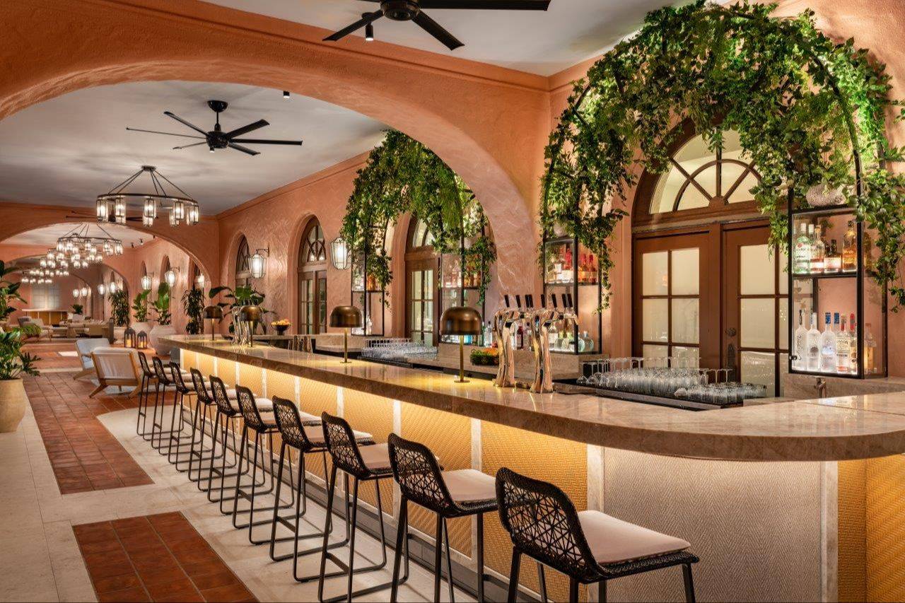 The veranda bar