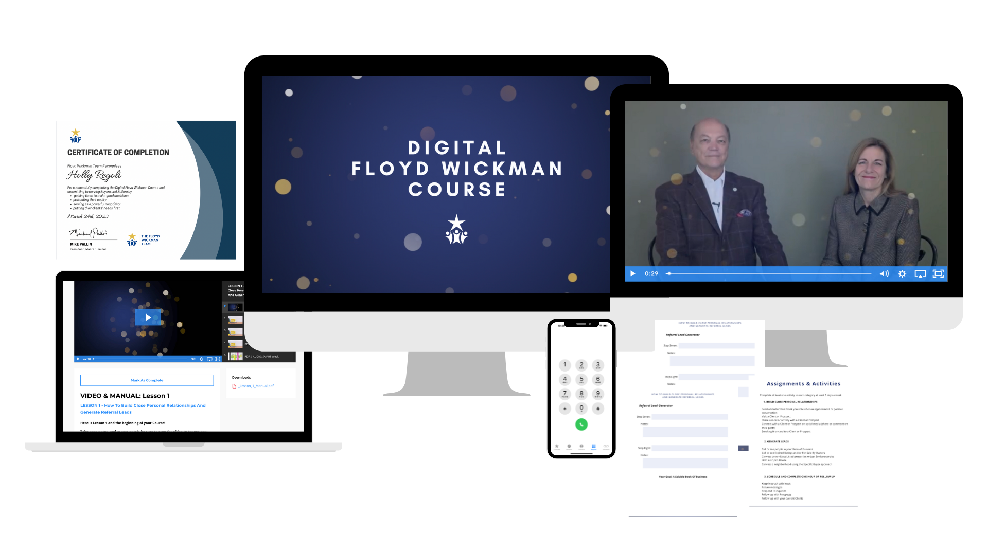 The Floyd Wickman Programs for Real Estate Agents and Brokers