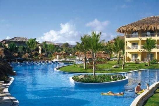 The all-inclusive resort