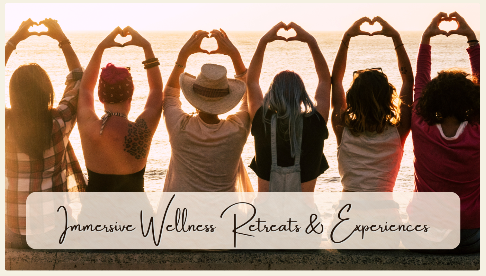 women at wellness retreat and experiences