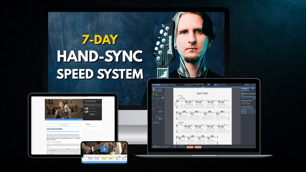 7-Day Hand-Sync Speed System product stack