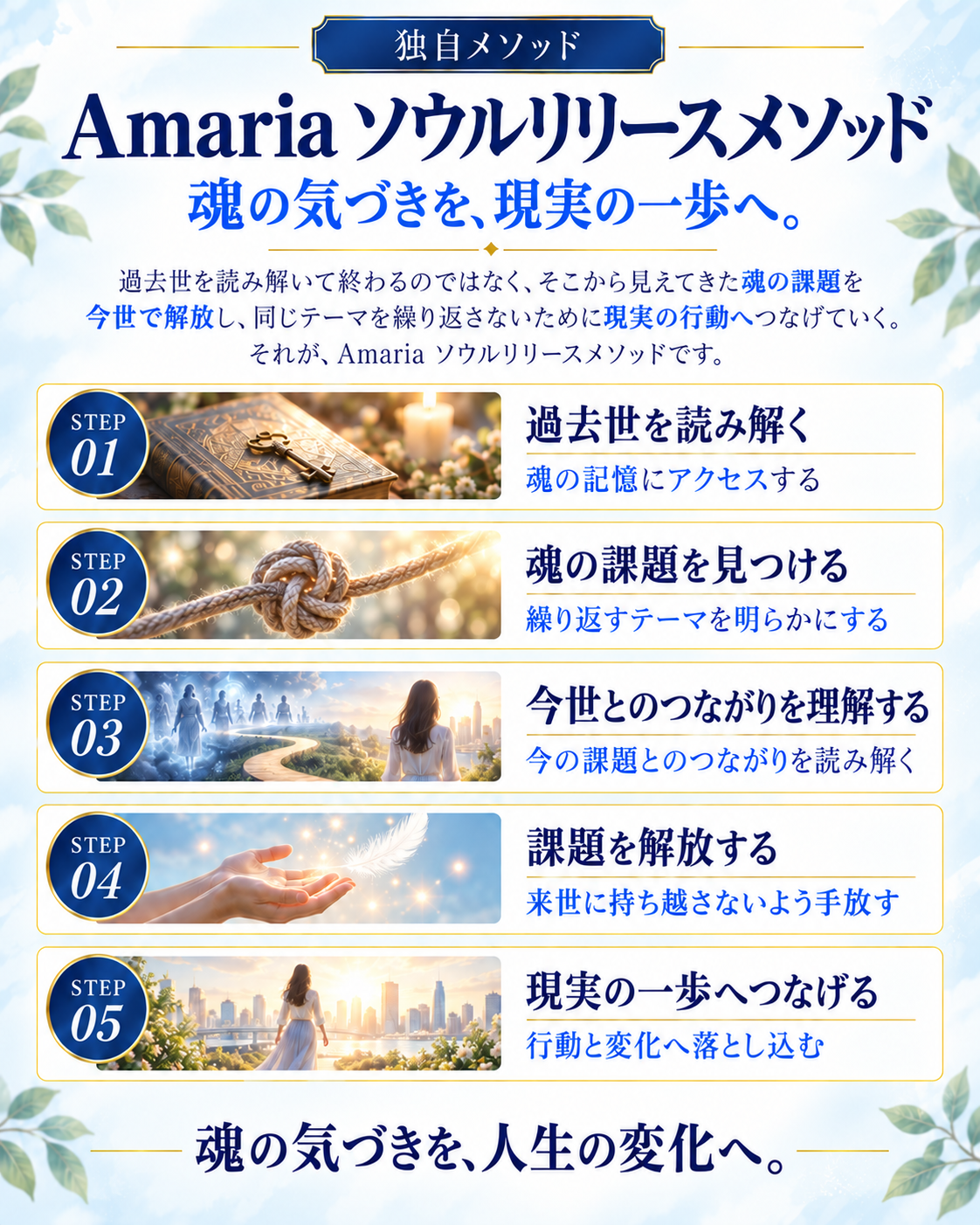 今、あなたの人生で繰り返されていることには、過去世から続くパターンがあります
