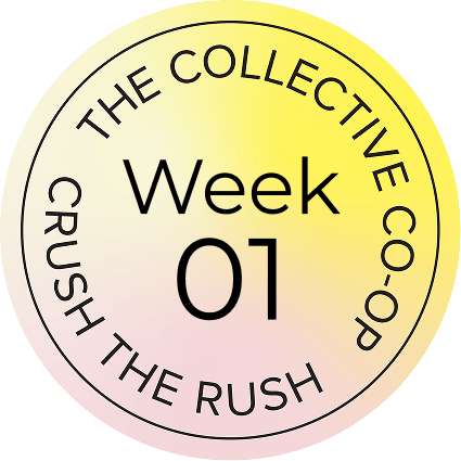 Collective Co-Op month at a glance, week 1