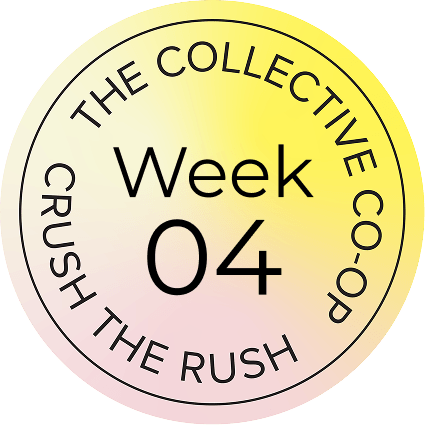 Collective Co-Op month at a glance, week 4
