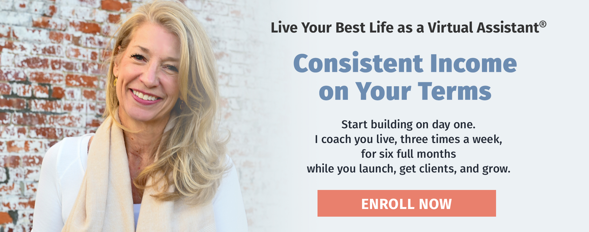 Live Your Best Life as a Virtual Assistant. Build a Business That Supports Your Life - Not the Other Way Around. Enrollment Open Now -Closes Thursday at Midnight