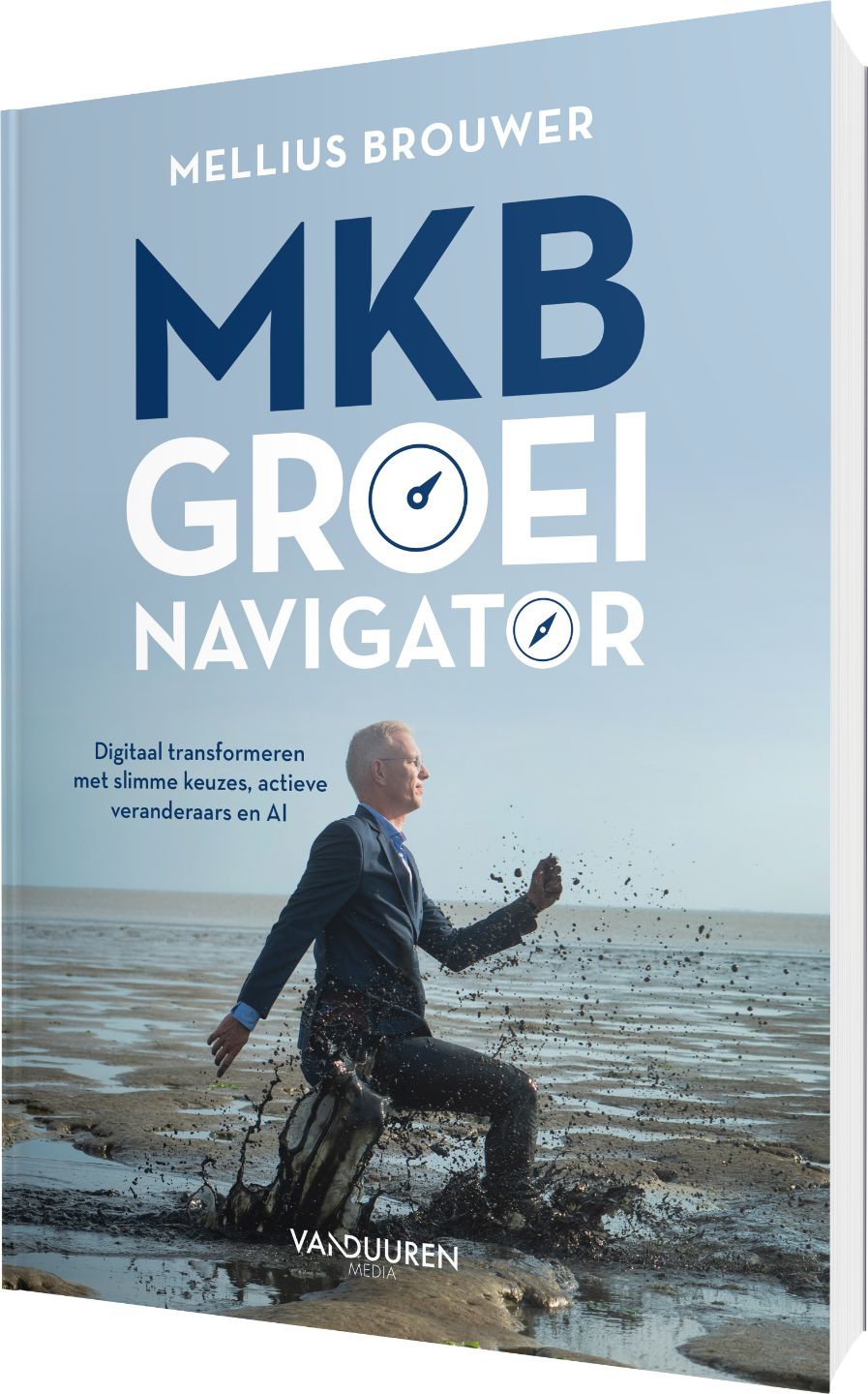 Book cover for "SME Growth Navigator" by Mellius Brouwer