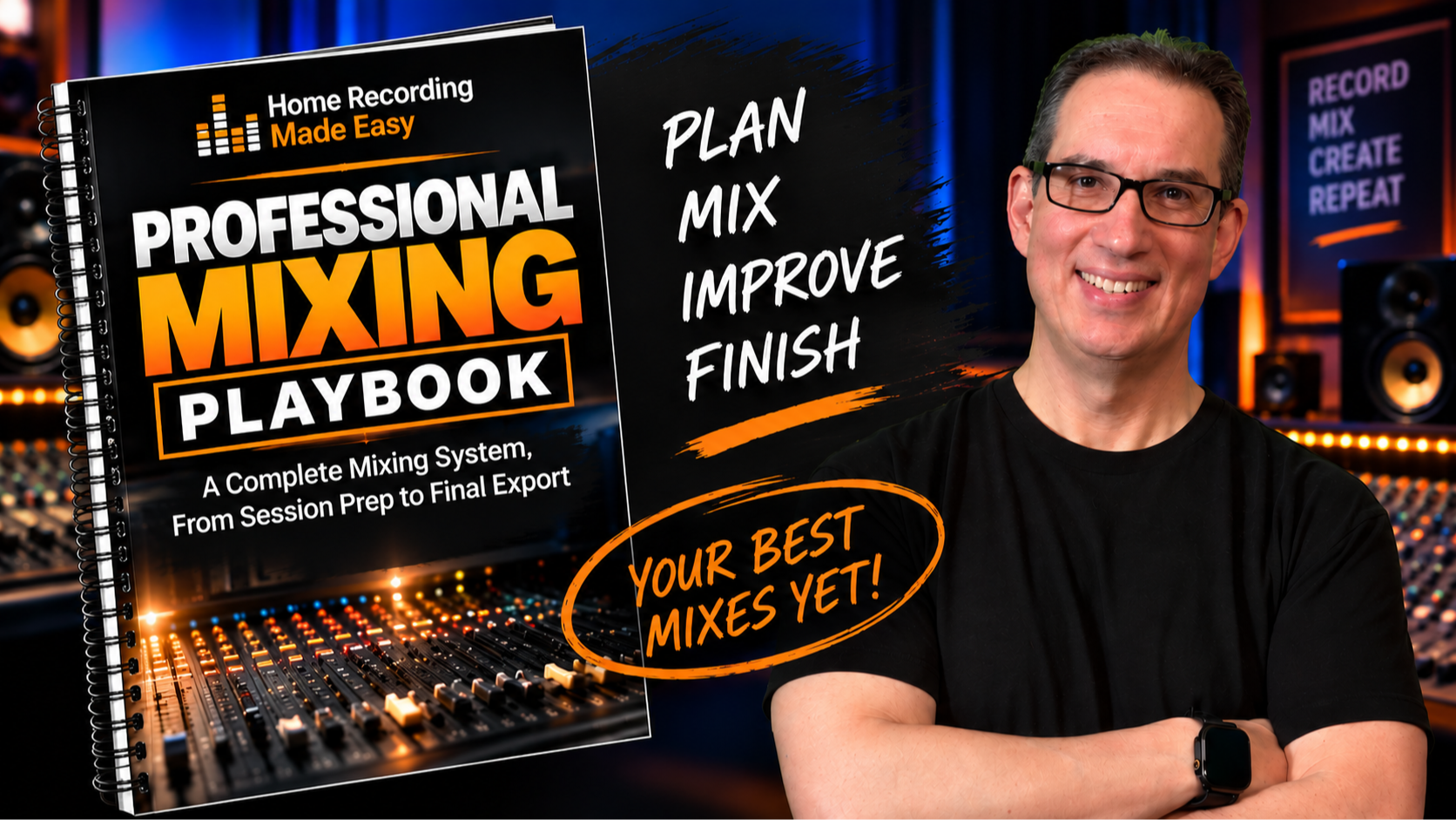 David Vignola with the Professional Mixing Playbook