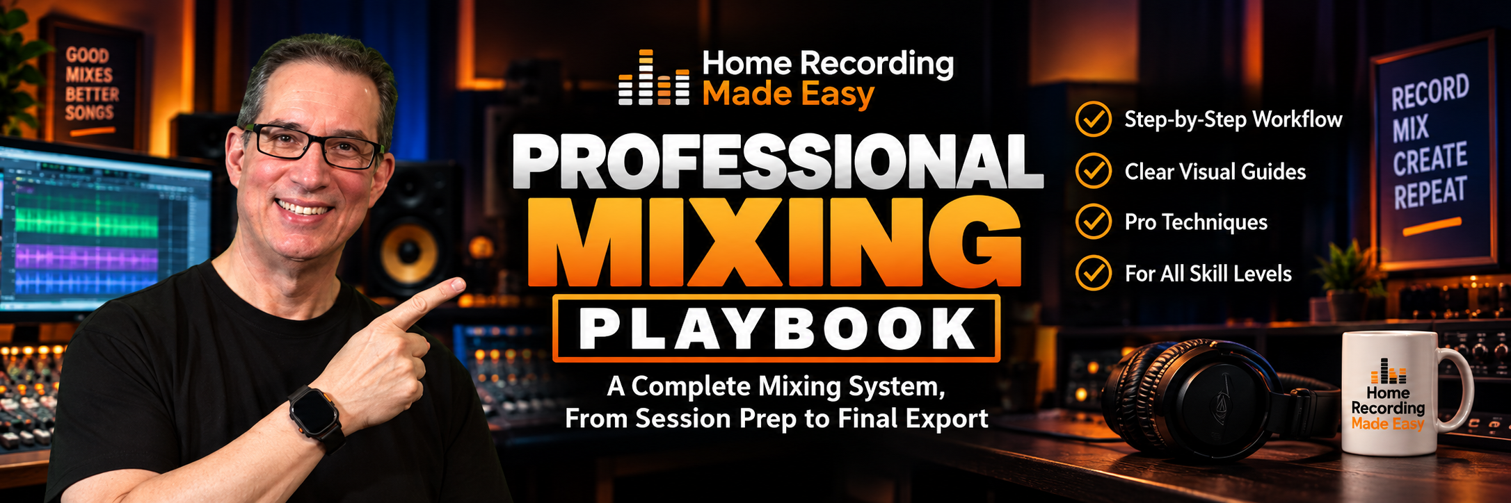 Professional Mixing Playbook - A Complete Mixing system
