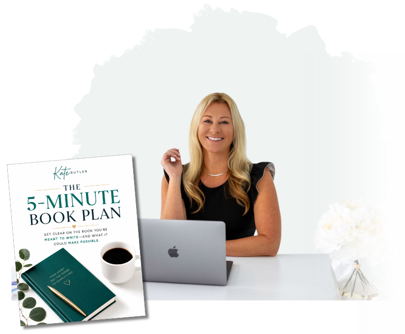 Kate Butler with The 5-Minute Book Plan