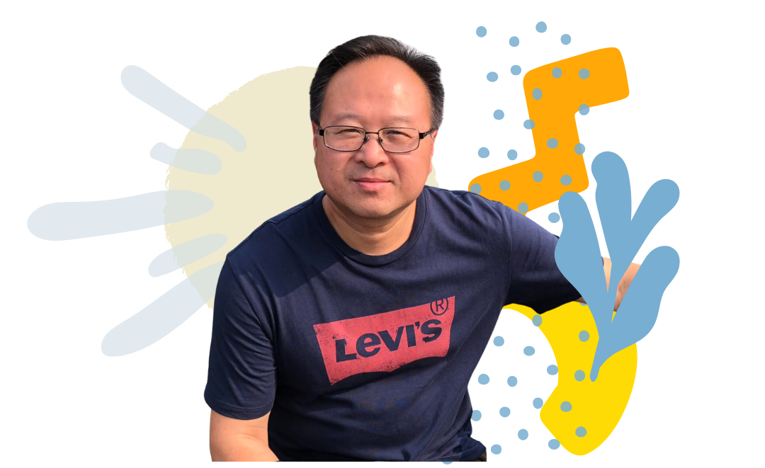 A picture of Asian Australian social worker, William Wang