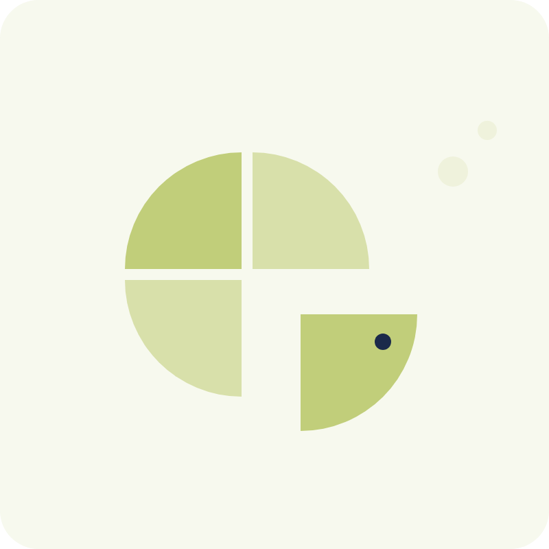 Quarter circles fitting together into one system