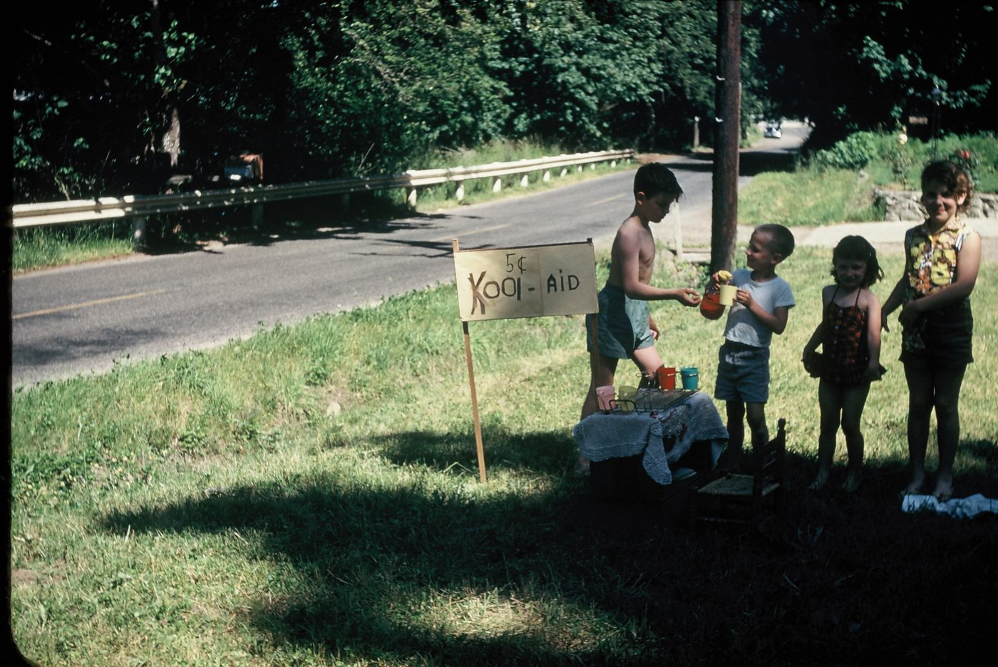 Kool-Aid stand, 1958