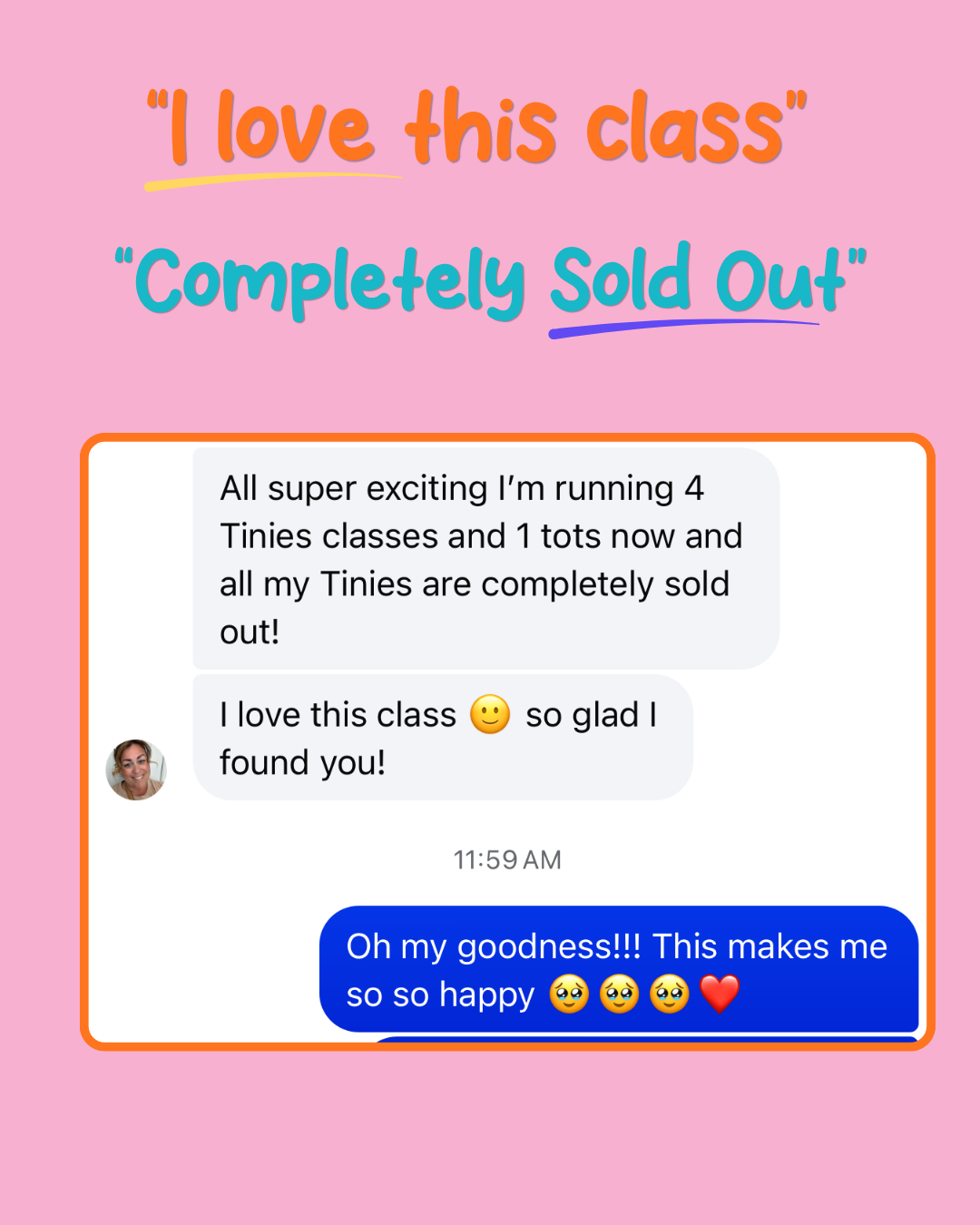 Happy Talk instructor testimonial 3