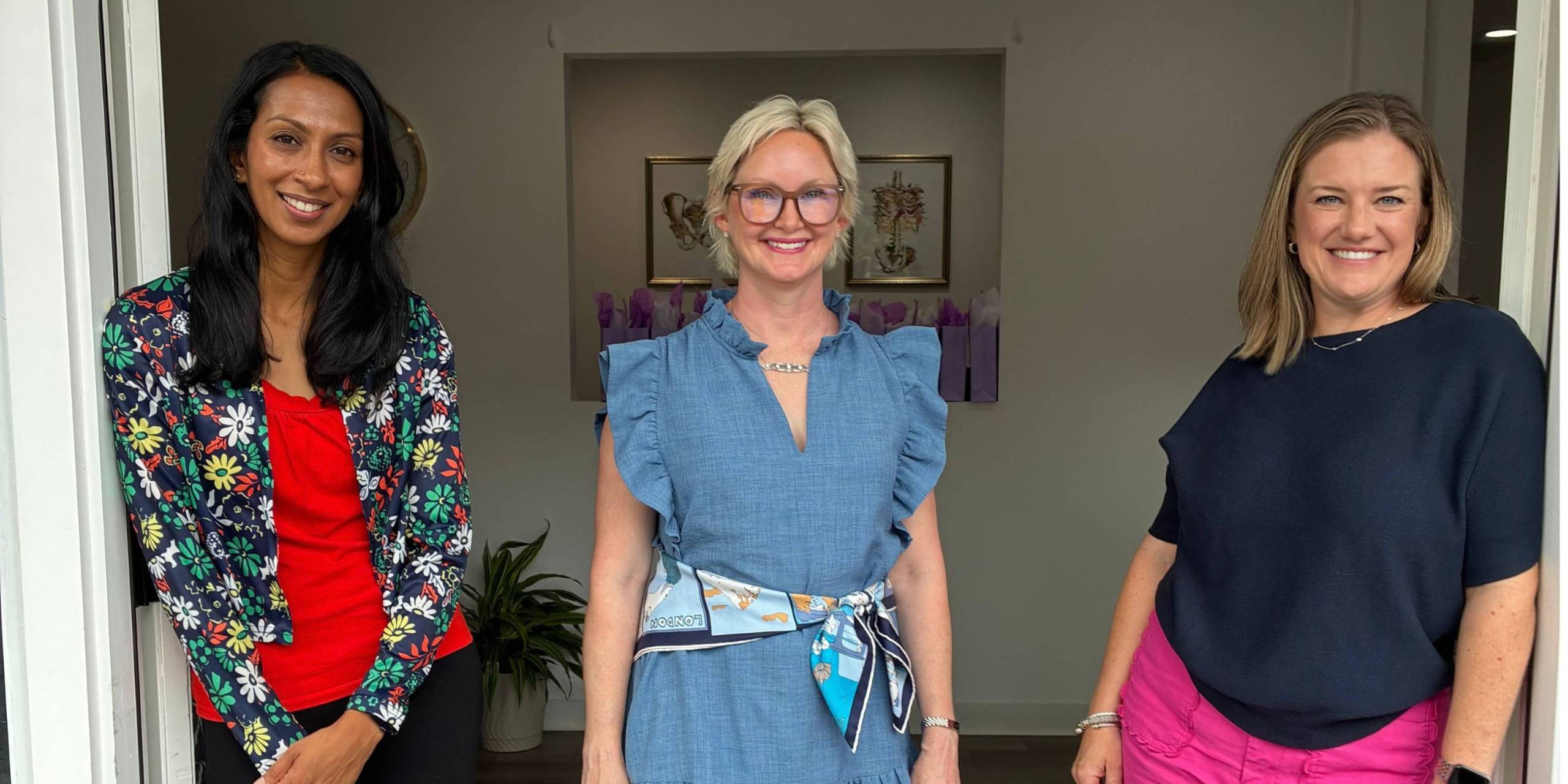 Dr. Swetha Suresh, Dr. Kara Pepper & Caroline Hanker FNP-C
