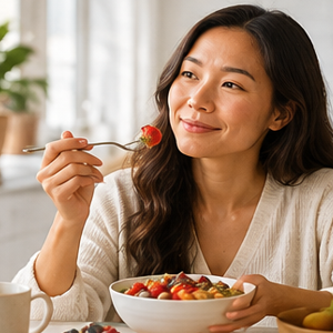 Hypnosis for healthy eating habits, reducing food noise, and gut-brain balance