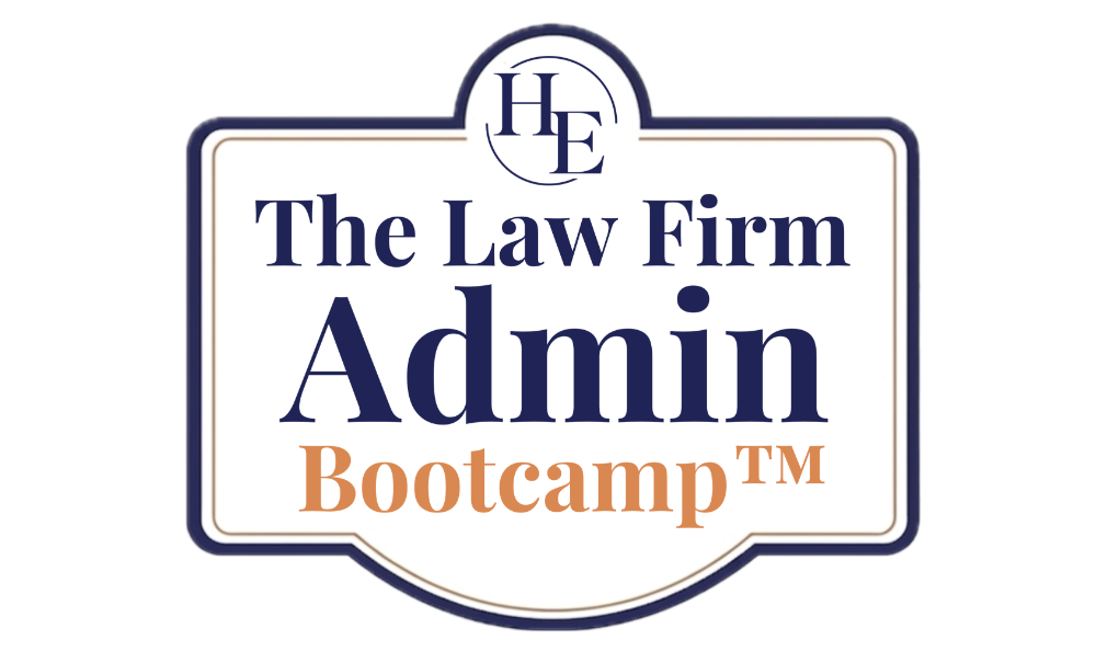 The Law Firm Admin Bootcamp