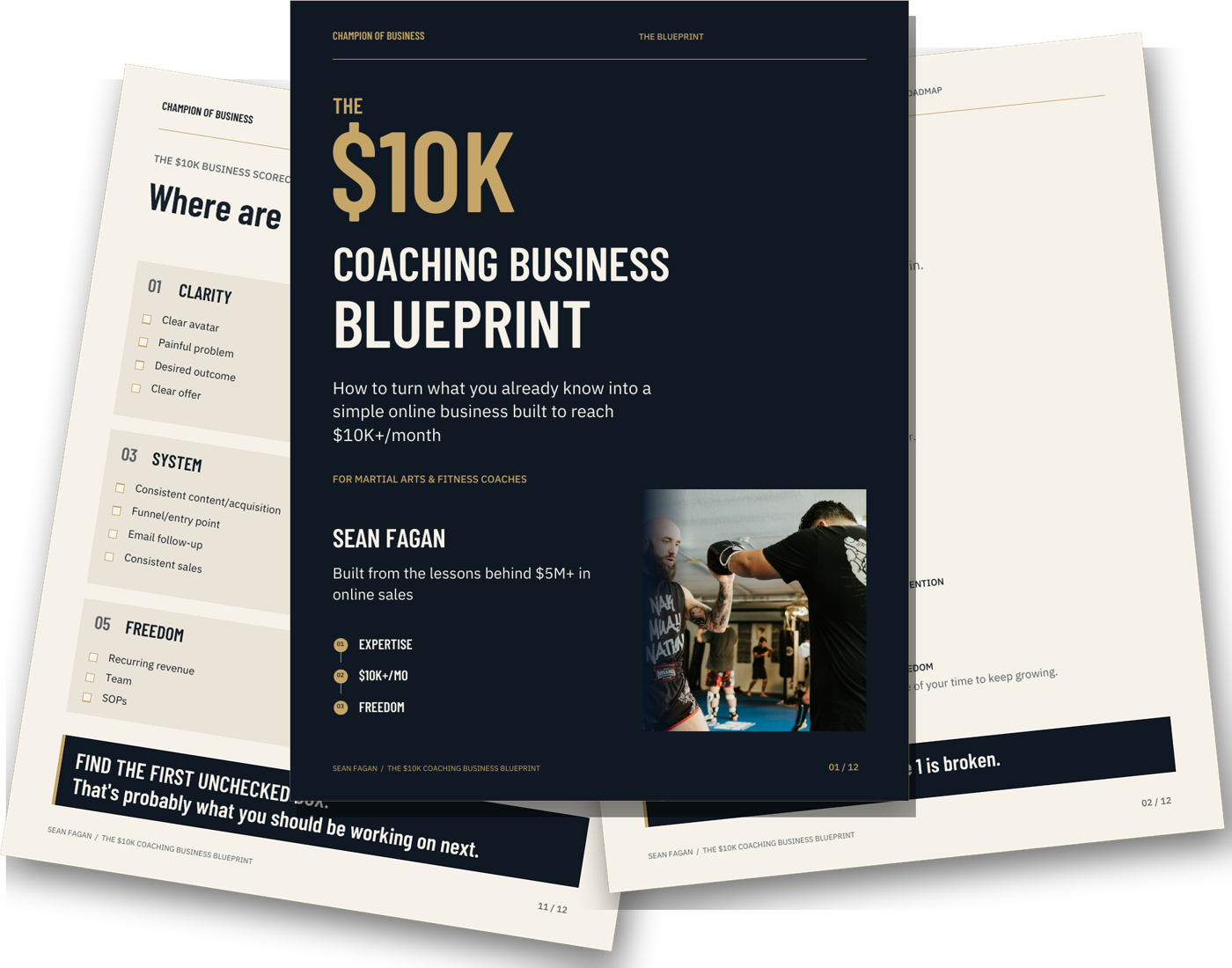 The $10K Coaching Business Blueprint by Sean Fagan