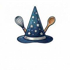 Kitchen Wizards wizard-hat logo