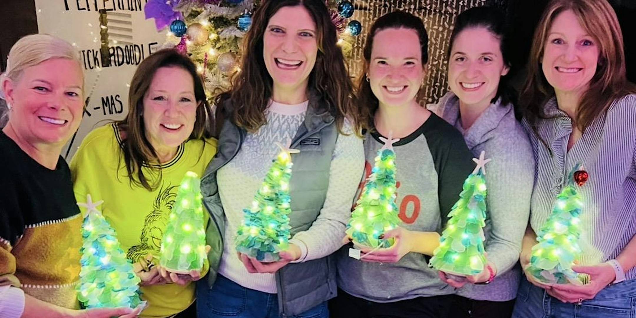 Sea Glass Tree Craft Party