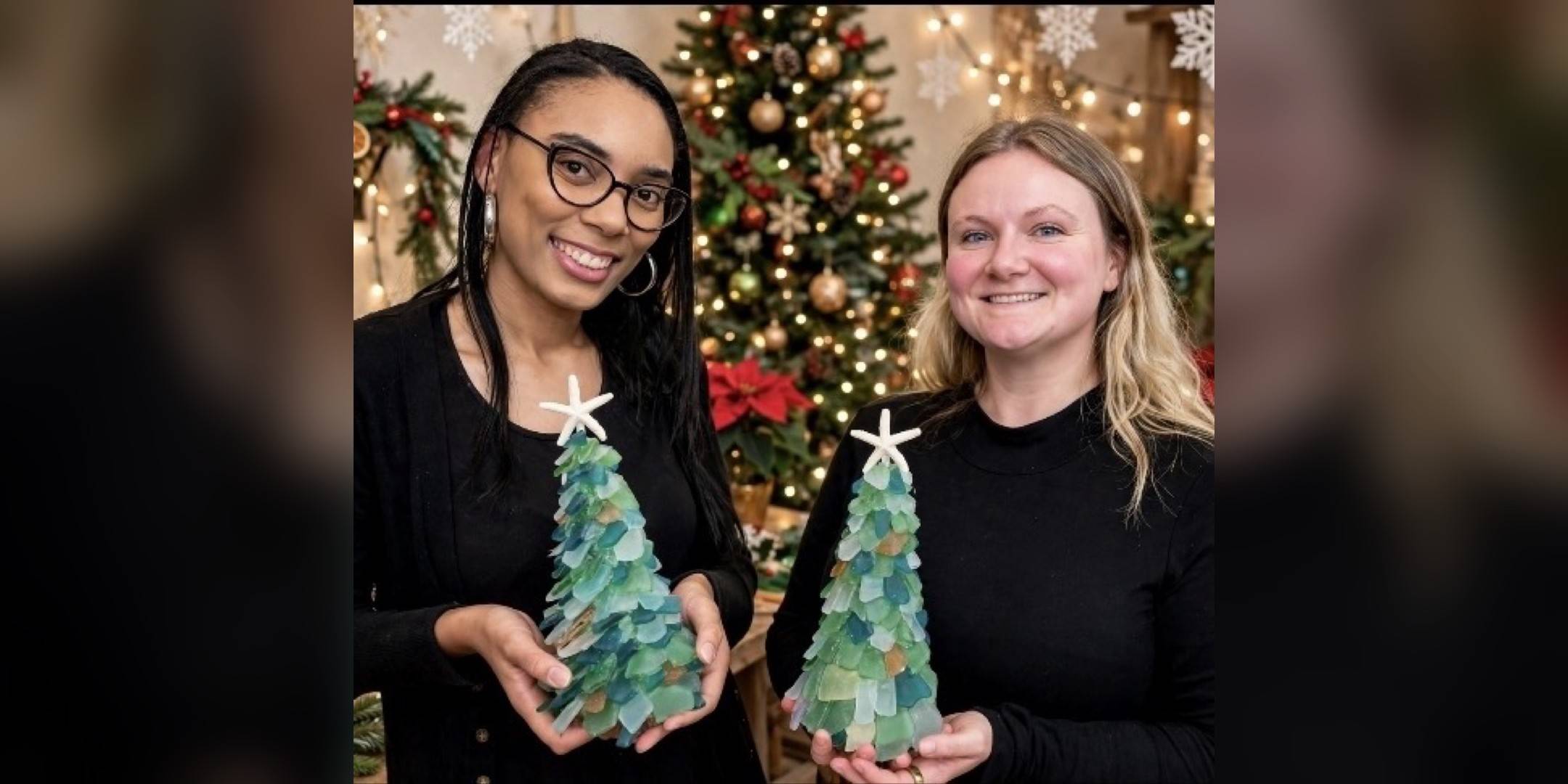 Sea Glass Tree Craft Party