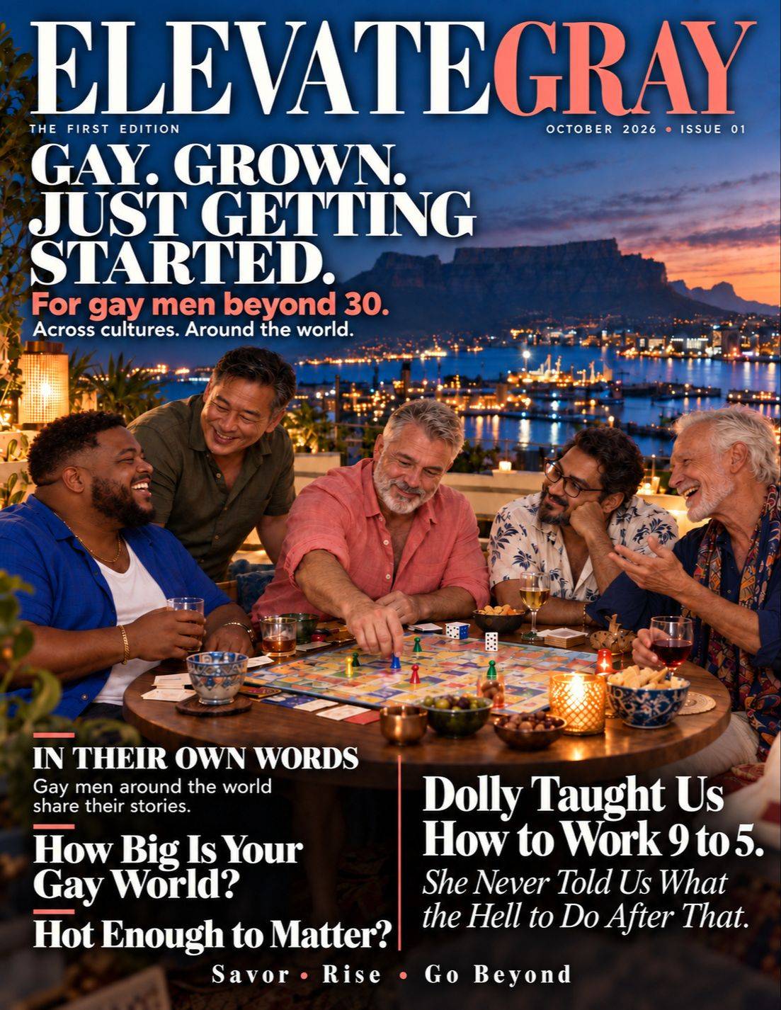 ELEVATEGRAY MAGAZINE COVER - ISSUE -01, OCTOBER 2026