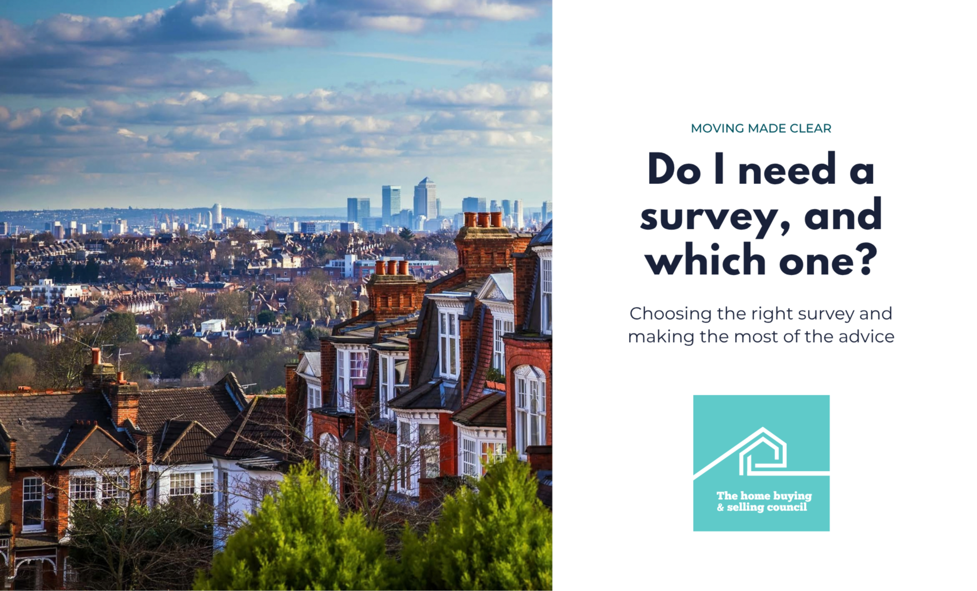 Cover of the Do I need a survey, and which one? guide