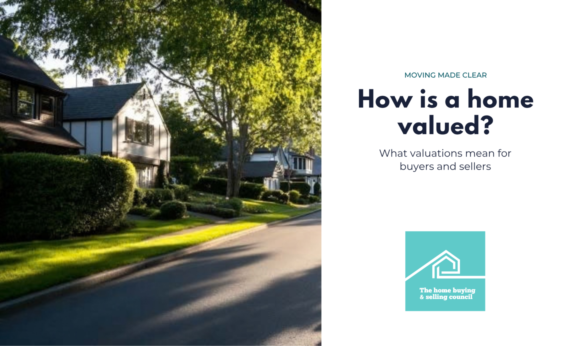 Cover of the How is a home valued? guide