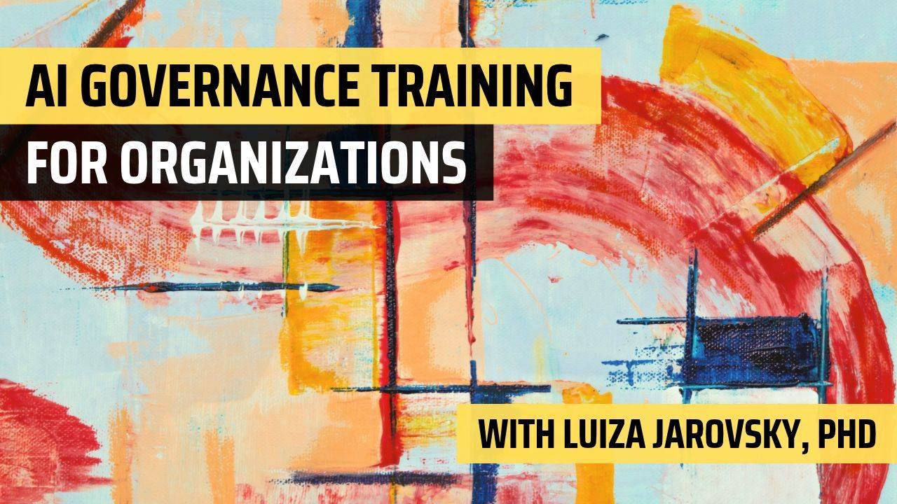 AI Governance Training For Organizations