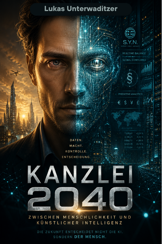 Cover des Buches Kanzlei 2040 von Lukas Unterwaditzer