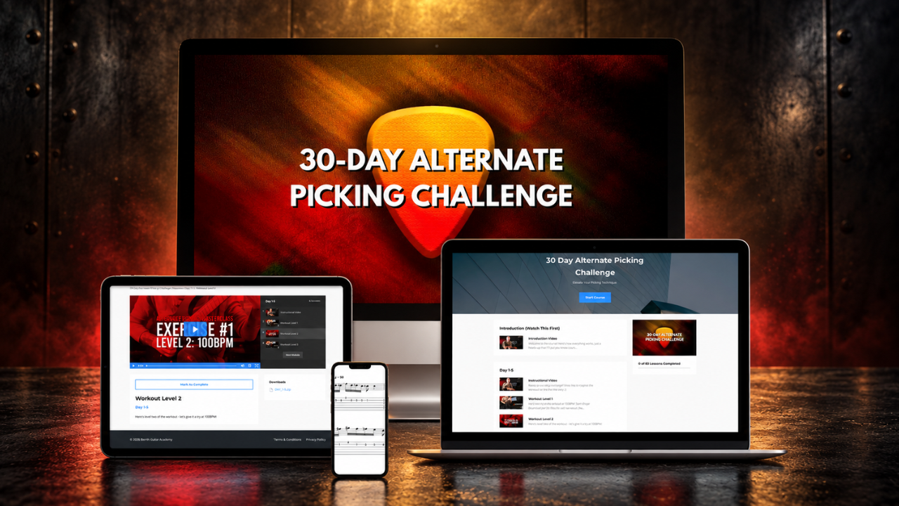 30-Day Alternate Picking Challenge